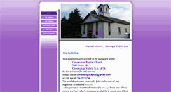 Desktop Screenshot of conewangobaptistchurch.org